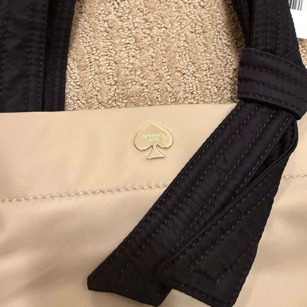 Kate Spade Black and Cream Barbara Tote Bag - Picture 3 of 6